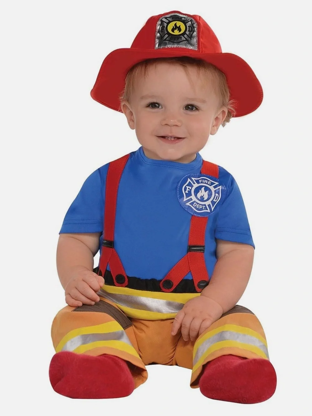 NWT Firefighter Costume Hat and Outfit